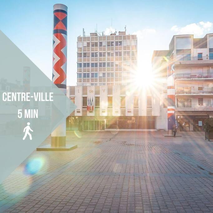 Villa Le Voltaire • Proche Gare • Moderne à Châteauroux Extérieur photo