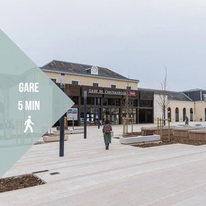 Villa Le Voltaire • Proche Gare • Moderne à Châteauroux Extérieur photo
